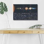 Wallity Lienzo Decorativo Iluminado con LEDs NASA-010 Multicolor